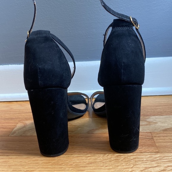 MERONA BLACK SUEDE HEEL - Picture 3 of 4